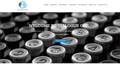Desktop Screenshot of dialogueone.com